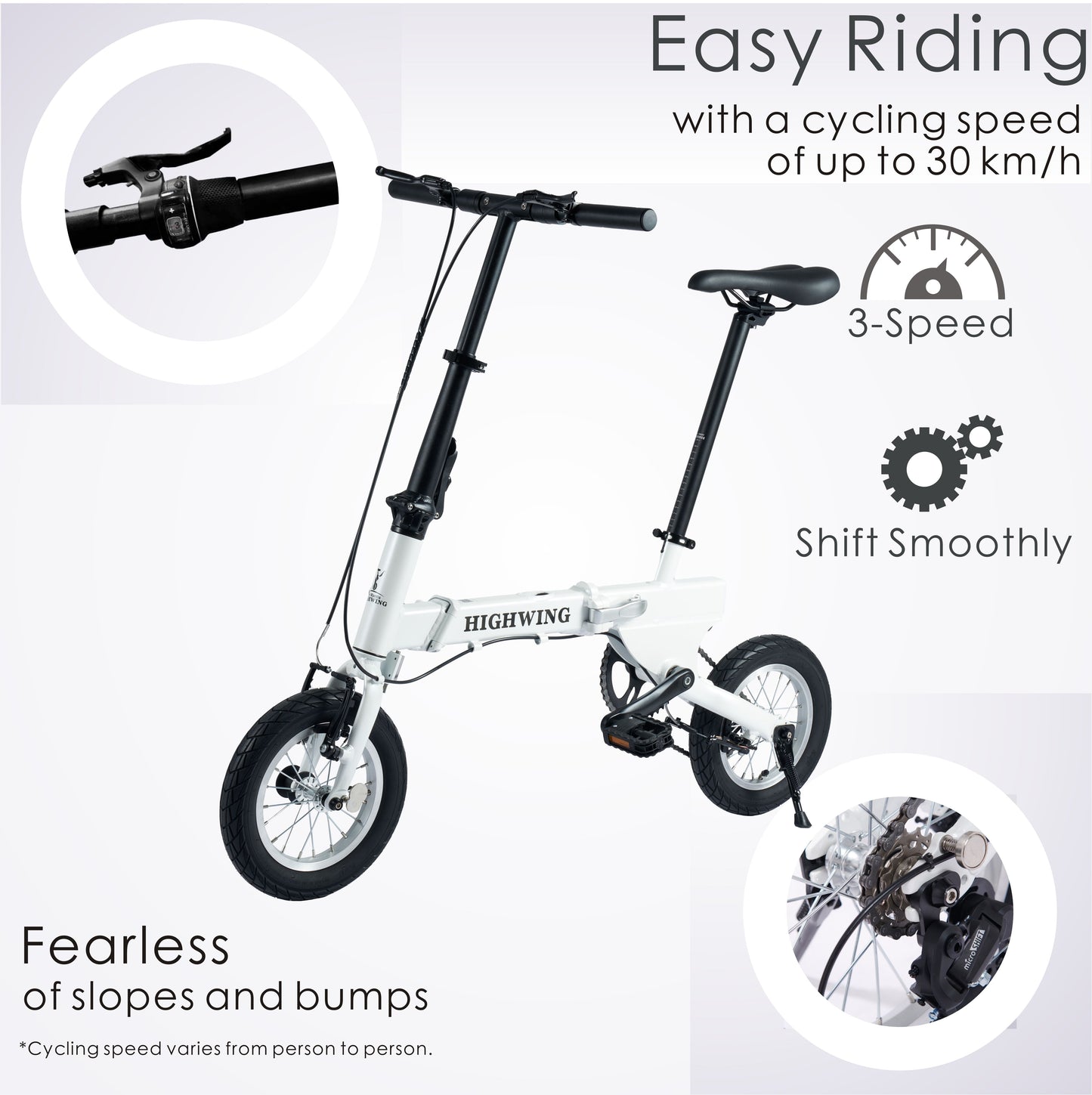 HIGHWING Folding Bike Lite-G6 14"