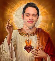 Pete Davidson driving gold's cart for jewelry shopping