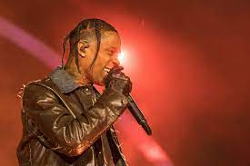 Travis Scott plays Santa Gift