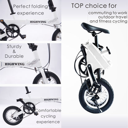 HIGHWING Folding Bike Lite-G6 14"